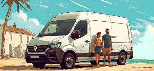 rent van spain for a beach holiday