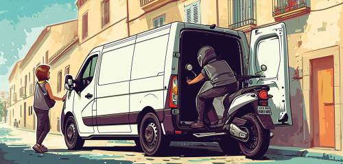 rent van spain for a motorbike