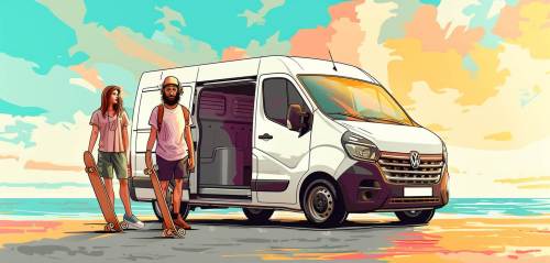 rent van spain for scateboards