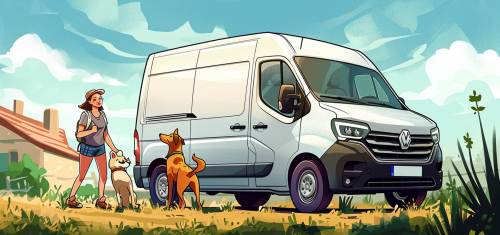 rent van spain for time in nature with your pets